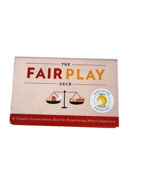 The Fair Play Deck A Couples Conversation Deck Eve Rodsky Prioritizing Cards